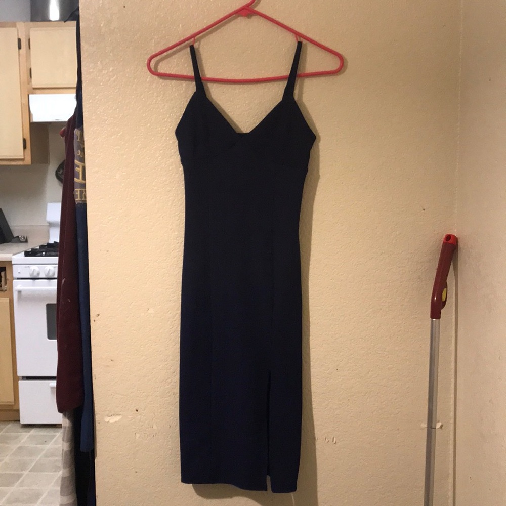 Navy blue dress